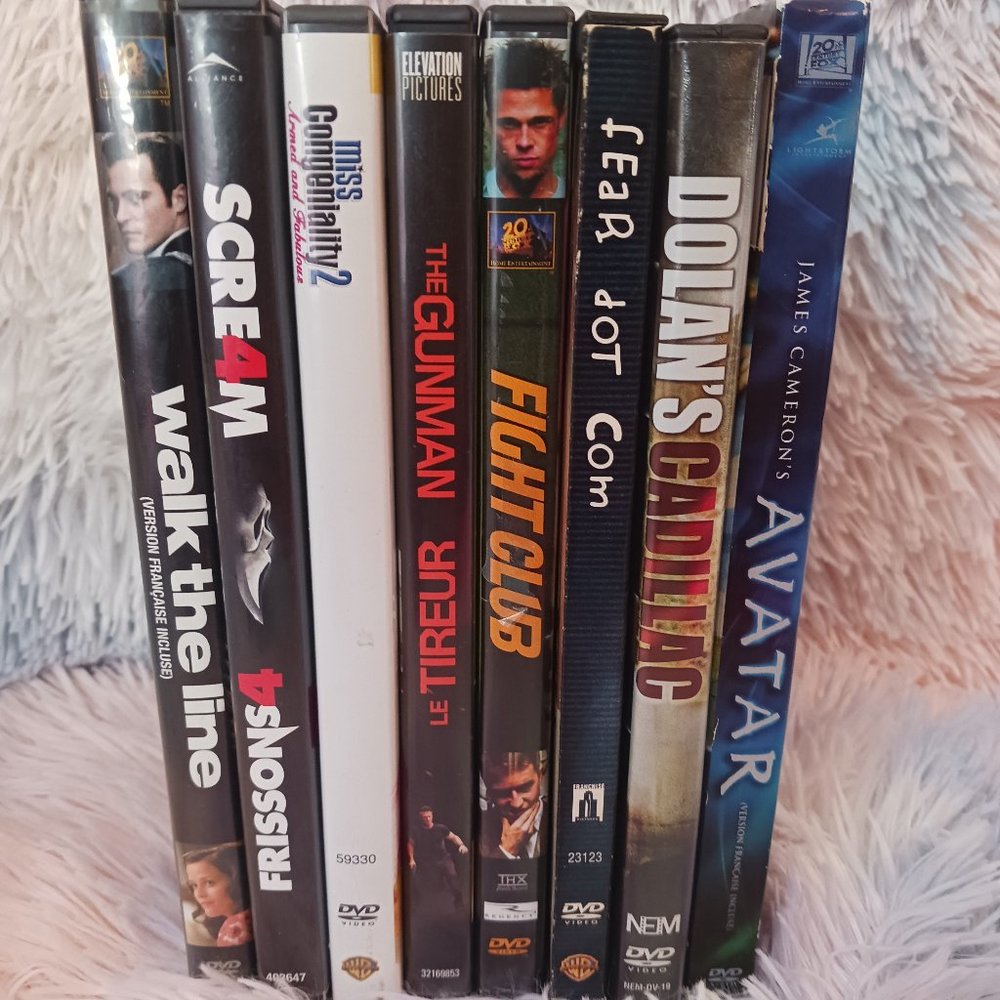 8 Pack DVDs